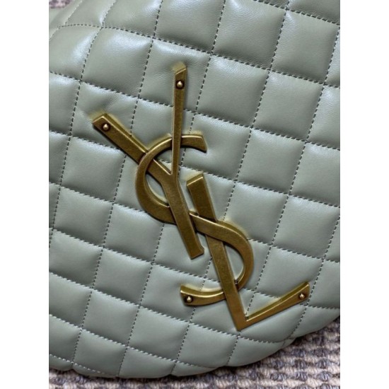 Replica YSL Saint Laurent Icare hobo Bag nappa Green Fake