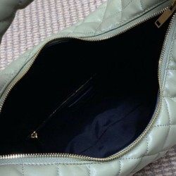 Replica YSL Saint Laurent Icare hobo Bag nappa Green Fake Replica YSL Saint Laurent Icare hobo Bag nappa Green Fake