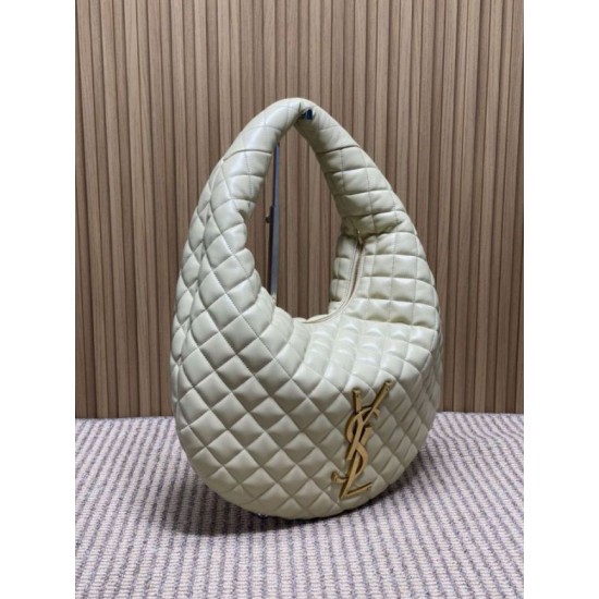 Replica YSL Saint Laurent Icare hobo Bag nappa Beige Fake