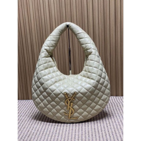 Replica YSL Saint Laurent Icare hobo Bag nappa Beige Fake