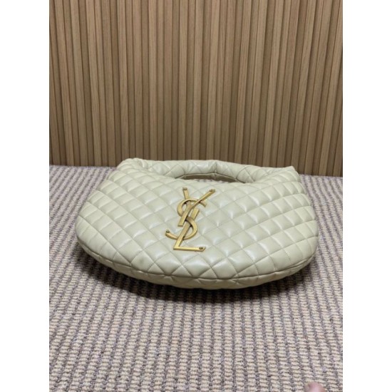 Replica YSL Saint Laurent Icare hobo Bag nappa Beige Fake