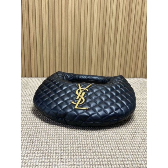 Replica YSL Saint Laurent Icare hobo Bag nappa Black Fake
