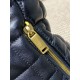 Replica YSL Saint Laurent Icare hobo Bag nappa Black Fake