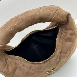 Replica YSL Saint Laurent Icarino Boby Bag Suede Yellow Fake