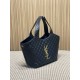 Replica YSL Saint Laurent Icare ClaccicMedium Tote Bag Black Fake