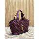 Replica YSL Saint Laurent Icare Claccic Medium Tote Bag Red Fake