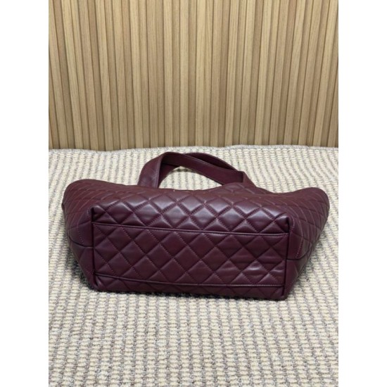 Replica YSL Saint Laurent Icare Claccic Medium Tote Bag Red Fake