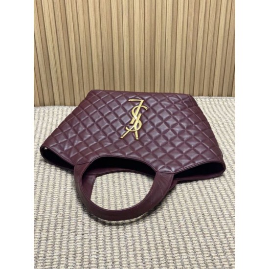 Replica YSL Saint Laurent Icare Claccic Medium Tote Bag Red Fake