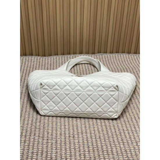 Replica YSL Saint Laurent Icare Claccic Medium Tote Bag Beige Fake