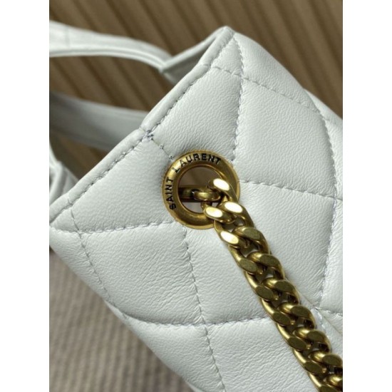 Replica YSL Saint Laurent Icare Claccic Medium Tote Bag Beige Fake