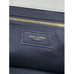 Replica YSL Saint Laurent Icare Claccic Medium Tote Bag Beige Fake