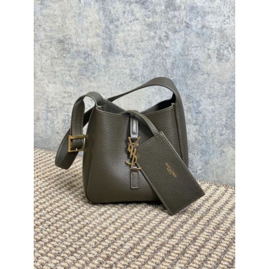 Replica YSL Saint Laurent Le 5 À 7 supple mini hobo Bag Light Coffee Fake Replica YSL Saint Laurent Le 5 À 7 supple mini hobo Bag Light Coffee Fake