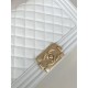 Replica Chanel Boy Flap Bag Classic A67086 Grained Calfskin Gold/Silver Hardware White