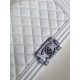 Replica Chanel Boy Flap Bag Classic A67086 Grained Calfskin Gold/Silver Hardware White