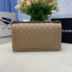 Replica Chanel Boy Flap Bag Classic A67086 Grained Calfskin Gold/Silver Hardware Apricot Clone