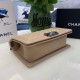 Replica Chanel Boy Flap Bag Classic A67086 Grained Calfskin Gold/Silver Hardware Apricot Clone