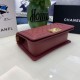 Replica Chanel Boy Flap Bag Classic A67086 Grained Calfskin Gold/Silver Hardware Burgundy Clone
