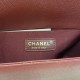 Replica Chanel Boy Flap Bag Classic A67086 Grained Calfskin Gold/Silver Hardware Burgundy Clone