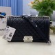 Replica Chanel Boy Flap Bag Classic A67086 Grained Calfskin Gold/Silver Hardware Black Clone