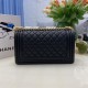 Replica Chanel Boy Flap Bag Classic A67086 Grained Calfskin Gold/Silver Hardware Black Clone