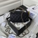 Replica Chanel Dark Horse Kelly Long Handle Bag AP3238 Black Clone