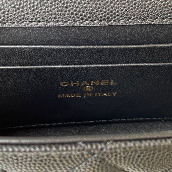 Replica Chanel Dark Horse Kelly Long Handle Bag AP3238 Black Clone