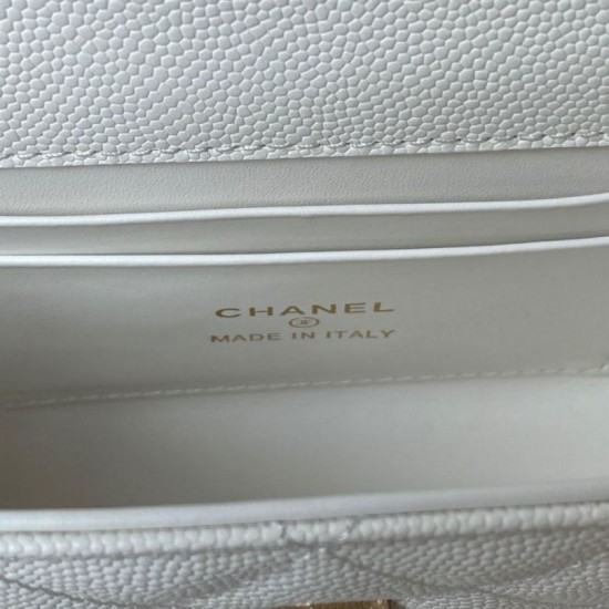 Replica Chanel Dark Horse Kelly Long Handle Bag AP3238 White Clone