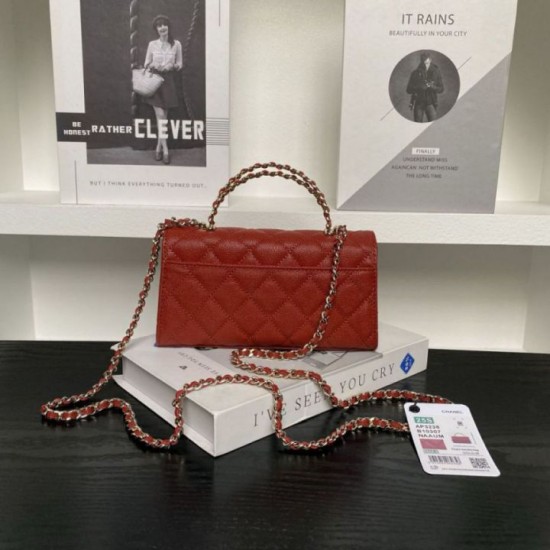 Replica Chanel Dark Horse Kelly Long Handle Bag AP3238 Red Clone