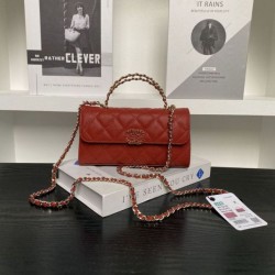 Replica Chanel Dark Horse Kelly Long Handle Bag AP3238 Red Clone