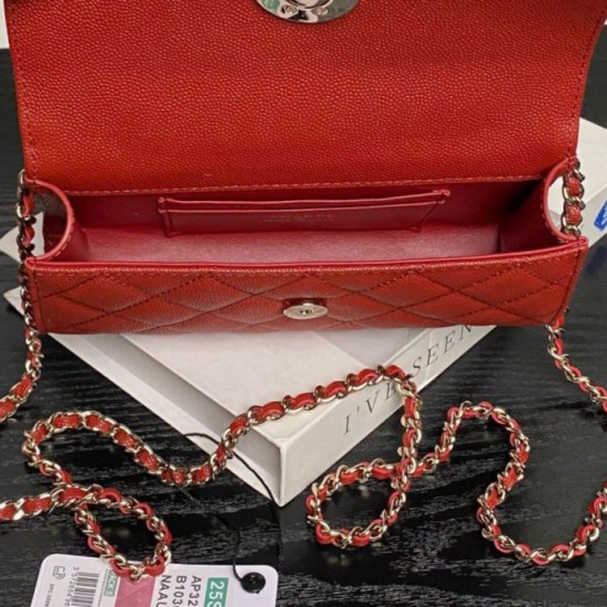 Replica Chanel Dark Horse Kelly Long Handle Bag AP3238 Red Clone