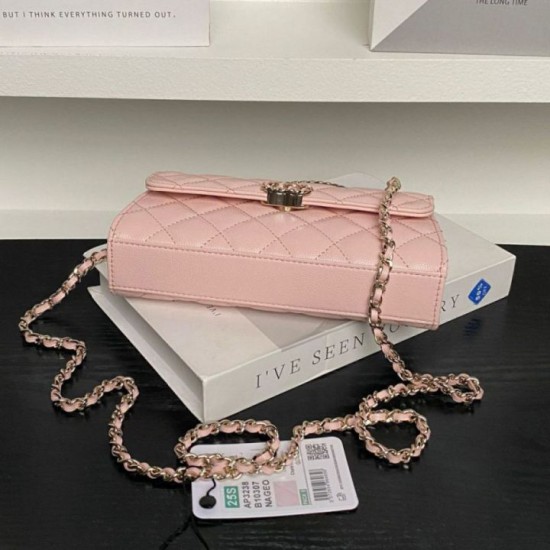 Replica Chanel Dark Horse Kelly Long Handle Bag AP3238 Pink Clone