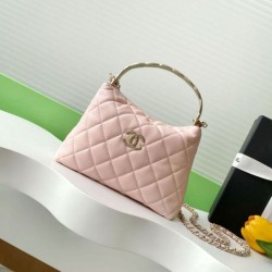Replica Chanel 25S Limited Edition Vanity Case Bag with Top Handle AP4591 Pink Clone