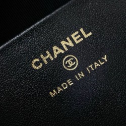 Replica Chanel 25S Limited Edition Vanity Case Bag with Top Handle AP4591 Black Clone