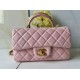 Replica Chanel 25SS Mini Flap Vintage Bag With Top Handle AS2431 Pink Clone