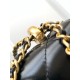 Replica Chanel 25A Mini / Small Flap Bag with Gold Charm Chain AS2649 AS2615 Black Clone