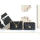 Replica Chanel 25A Mini / Small Flap Bag with Gold Charm Chain AS2649 AS2615 Black Clone