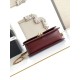 Replica Chanel 25A Mini / Small Flap Bag with Gold Charm Chain AS2649 AS2615 Burgundy Clone