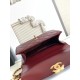 Replica Chanel 25A Mini / Small Flap Bag with Gold Charm Chain AS2649 AS2615 Burgundy Clone