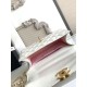 Replica Chanel 25A Mini / Small Flap Bag with Gold Charm Chain AS2649 AS2615 White Clone