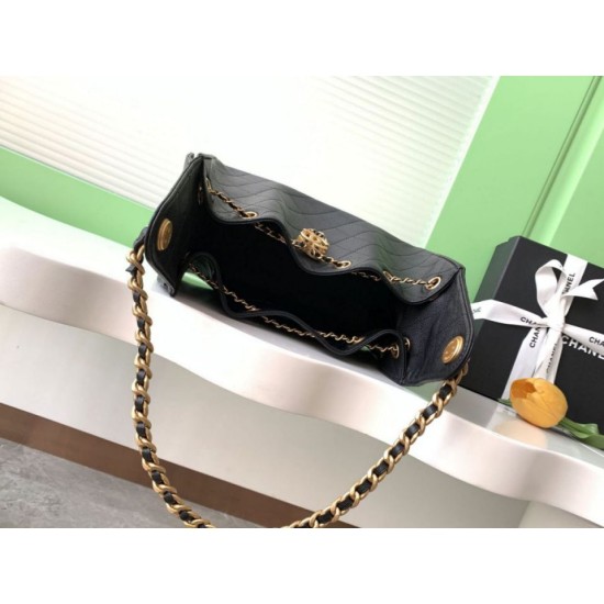 Replica Chanel 25C Large/Small Bucket Bag in Grained Calfskin AS5311 AS5293 Black Clone Replica Chanel 25C Large/Small Bucket Bag in Grained Calfskin AS5311 AS5293 Black Clone