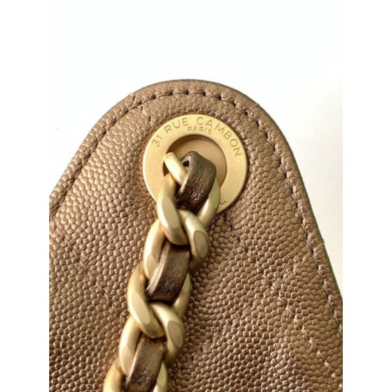 Replica Chanel 25C Large/Small Bucket Bag in Grained Calfskin AS5311 AS5293 Dark Gold Clone Replica Chanel 25C Large/Small Bucket Bag in Grained Calfskin AS5311 AS5293 Dark Gold Clone