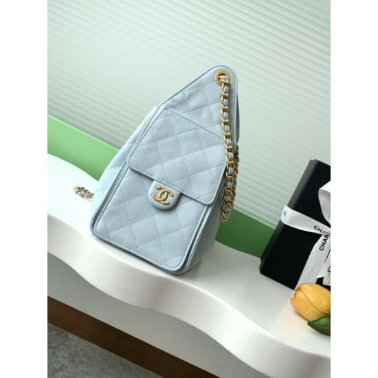 Replica Chanel 25C Large/Small Bucket Bag in Grained Calfskin AS5311 AS5293 Blue Replica Chanel 25C Large/Small Bucket Bag in Grained Calfskin AS5311 AS5293 Blue