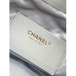 Replica Chanel 25C Large/Small Bucket Bag in Grained Calfskin AS5311 AS5293 Blue 