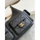 Replica Chanel 25C Large/Maxi Hobo Bag Metallic AS5339 AS5302 Black Clone