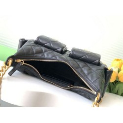 Replica Chanel 25C Large/Maxi Hobo Bag Metallic AS5339 AS5302 Black Clone