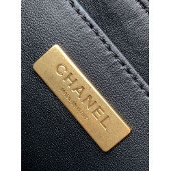 Replica Chanel 25P Mini Flap Bag With Top Handle AS5354 Black Clone