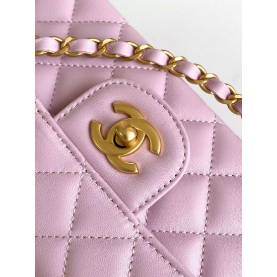Replica Chanel 25P Mini Flap Bag With Top Handle AS5354 Beige Clone