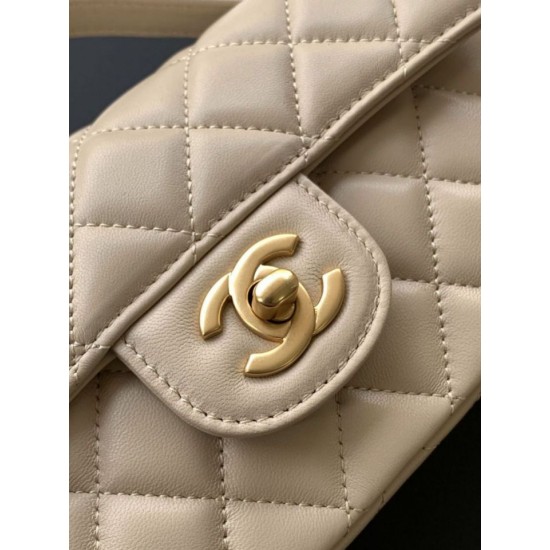 Replica Chanel 25P Mini Flap Bag With Top Handle AS5354 Pink Clone
