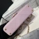 Replica Chanel 25P Small Flap Bag With Top Handle AS5355 Pink Clone