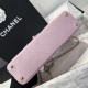 Replica Chanel 25P Flap Bag With Top Handle AS5356 Pink Clone